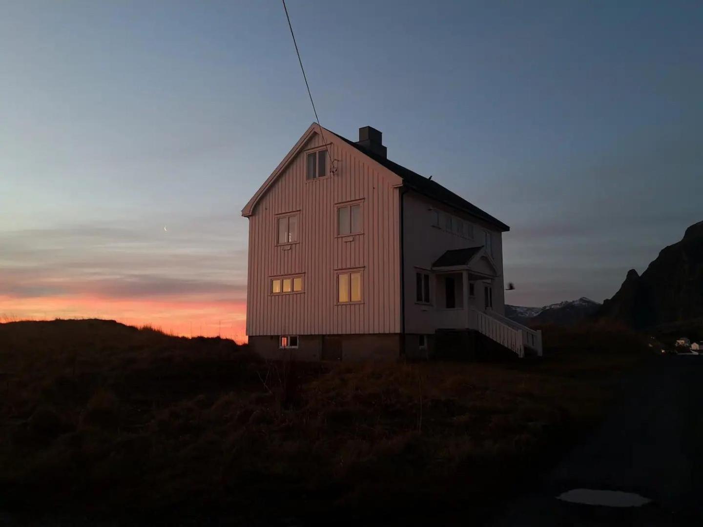 House With Amazing View & Location In Tind Villa Sørvågen Eksteriør bilde